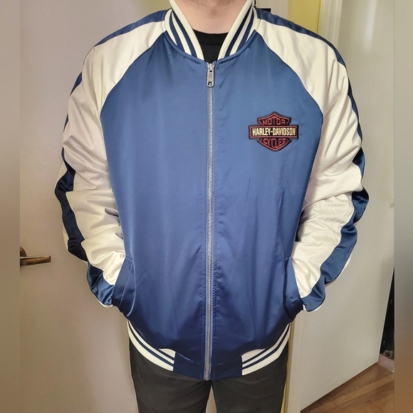NEW Harley Davidson Men's Club Crew Jacket size Medium - Picture 1 of 10
